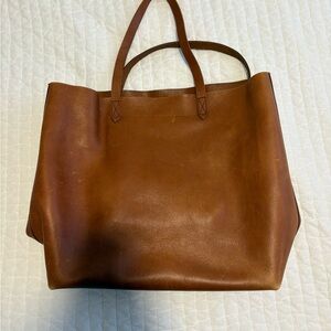 Madewell Leather Tote Bag